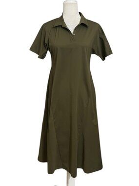 Uniqlo | Dresses | Uniqlo Pleated Chiffon Dress | Poshmark
